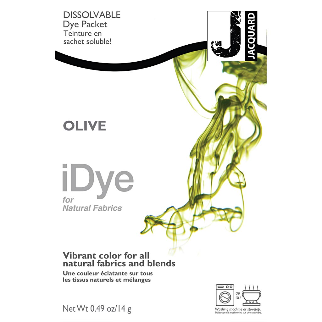 Idye voor natuurlijke stoffen, olive (249), 14 gr 1 doos