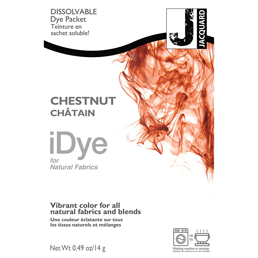 Idye voor natuurlijke stoffen, kastanjebruin (70), 14 gr 1 doos