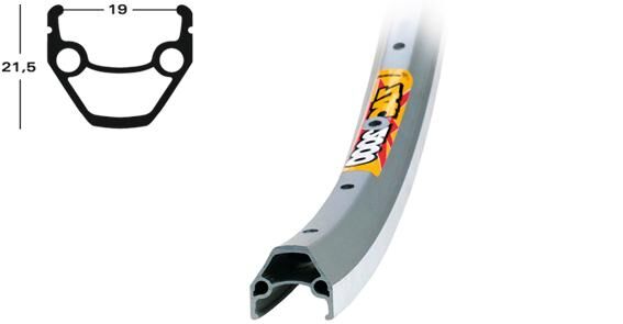 Ryde velg zac 2000 rim zac 2000 alu dv 19-622 36h plish.