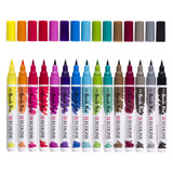 Bruynzeel ecoline brush pen set, 15 kleuren