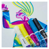 Bruynzeel ecoline brush pen set primair, 5 kleuren