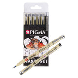 Sakura unieke manga-collectie van 6 pigma micron