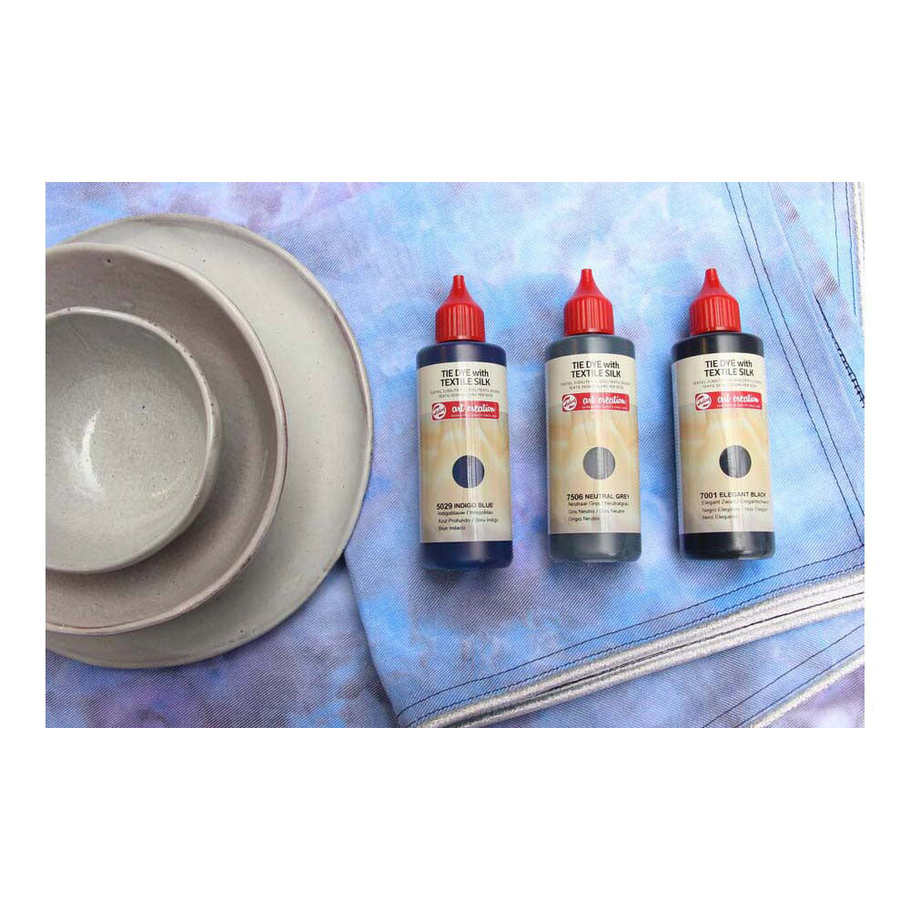 Talens art creation tie-dye set zwart, 3x85 ml