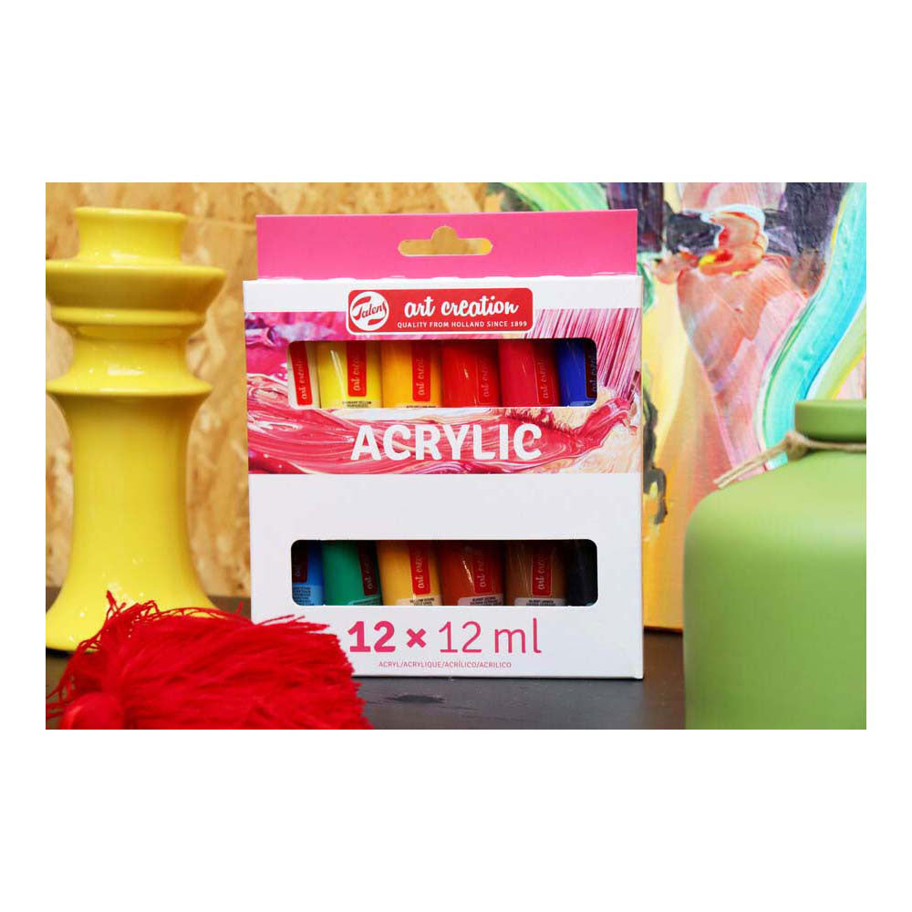 Talens art creation acrylverf set, 12x12ml