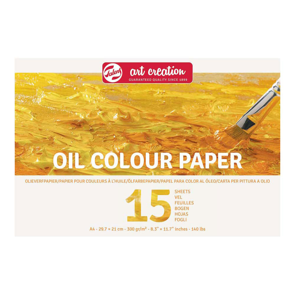 Talens art creation olieverfpapier a4 300 g 15 vellen