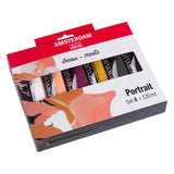 Bruynzeel amsterdam standaard serie acrylverf portretset 120ml, 6dlg.