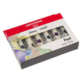 Bruynzeel amsterdam standaard serie acrylverf parelmoer set 20ml, 6dlg.