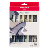 Bruynzeel amsterdam standaard serie acrylverf droge set 20ml, 12dlg.