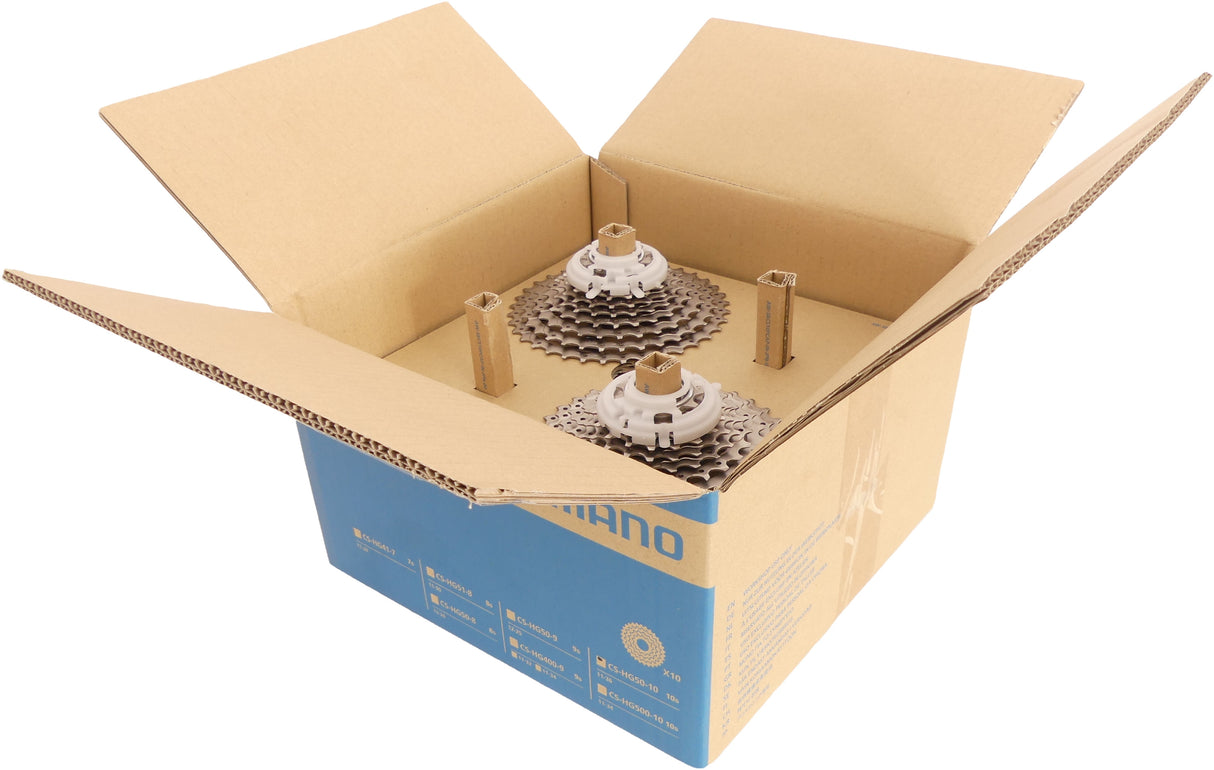 Shimano Cassette CS-HG50 10 speed 11-36T (10 stuks in werkplaatsverpakking)
