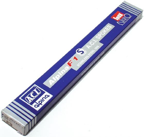 Alpina spaakspaak RVS 2x280 mm