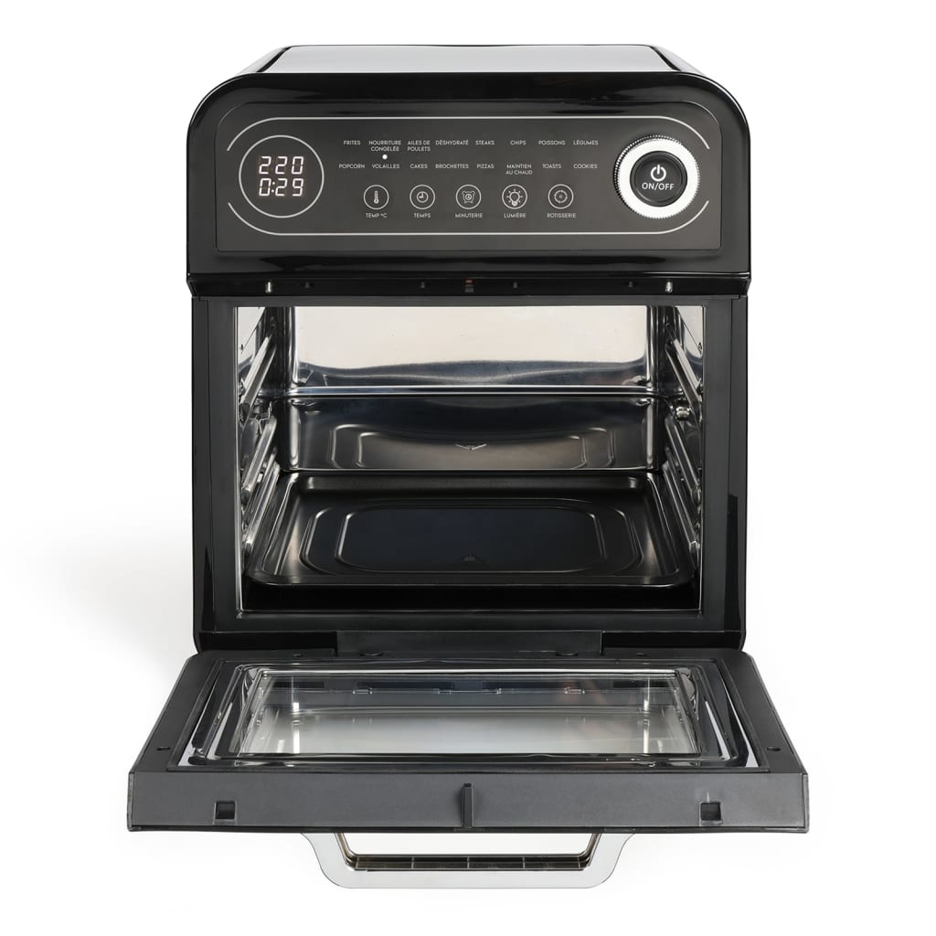Livoo airfryer oven 1600 w 12 l zwart