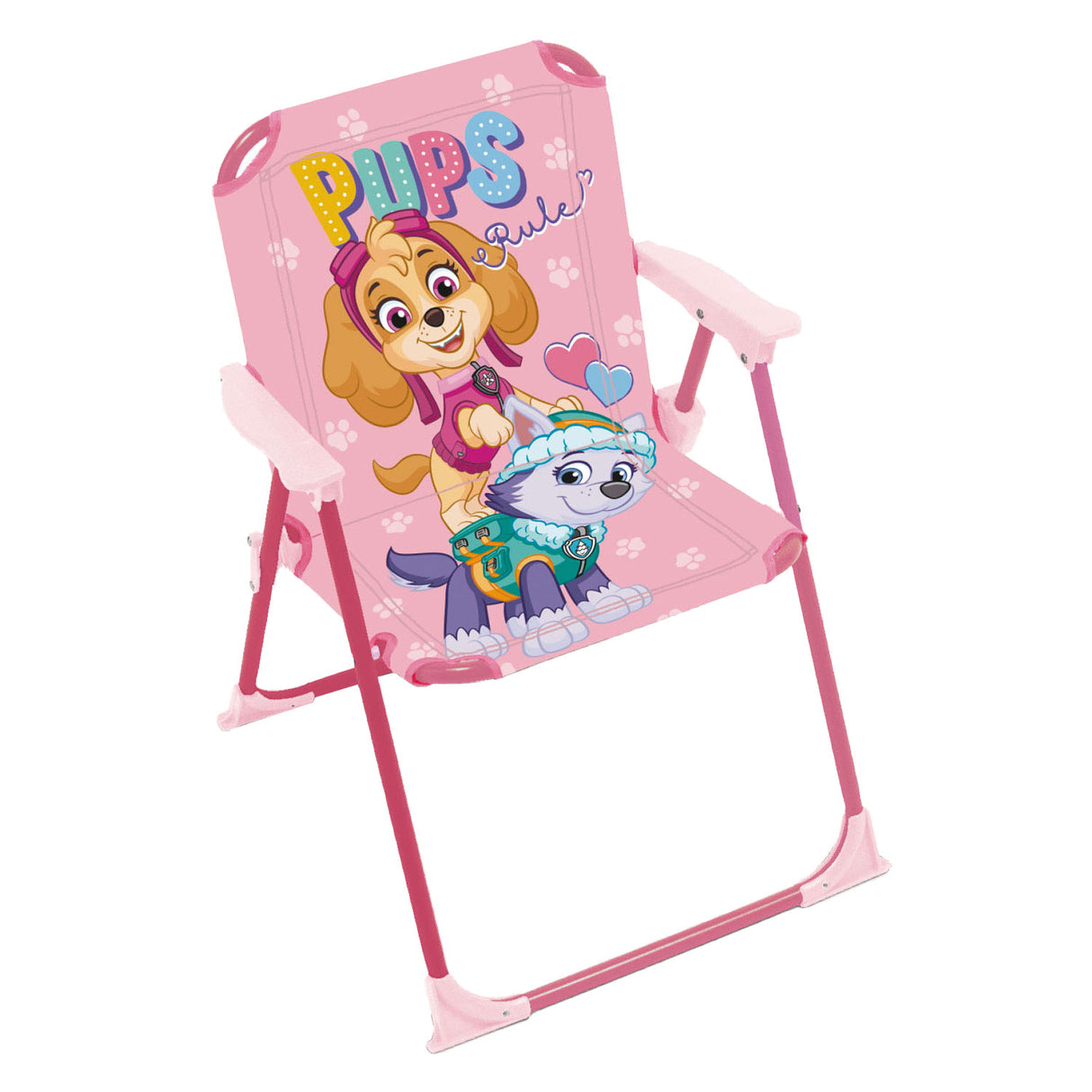 Paw patrol kinder klapstoel - roze