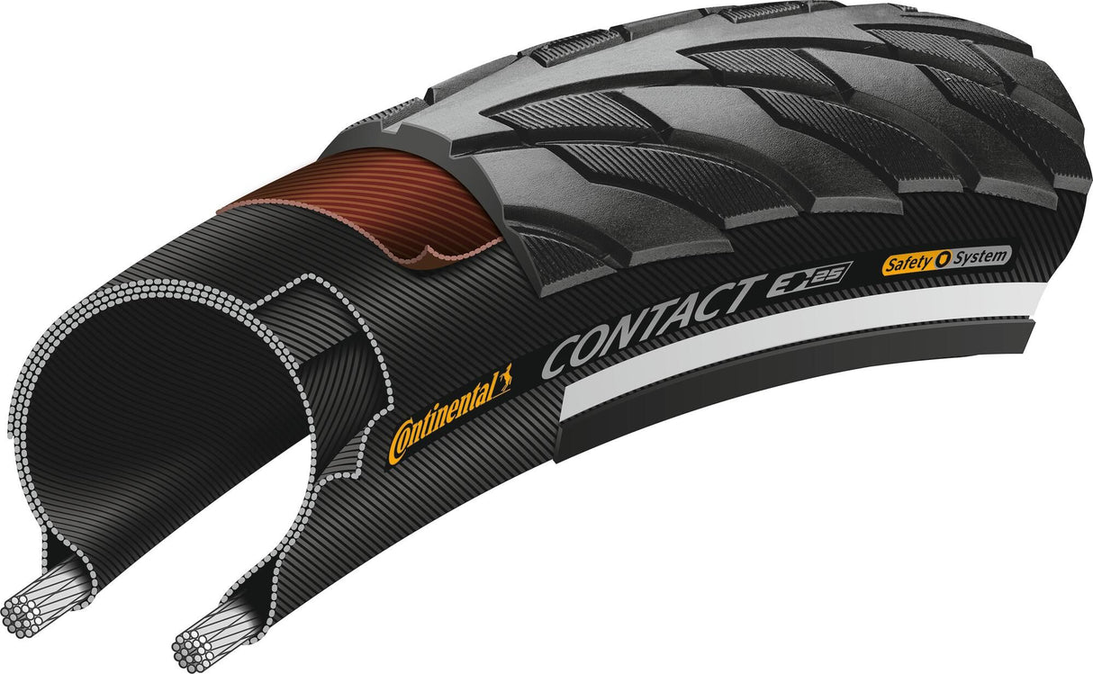 buitenband Contact II 26 x 1.75 (47-559) zwart