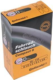 Continental binnenband "compact 8" conti tube compact 8" 54-110 d26