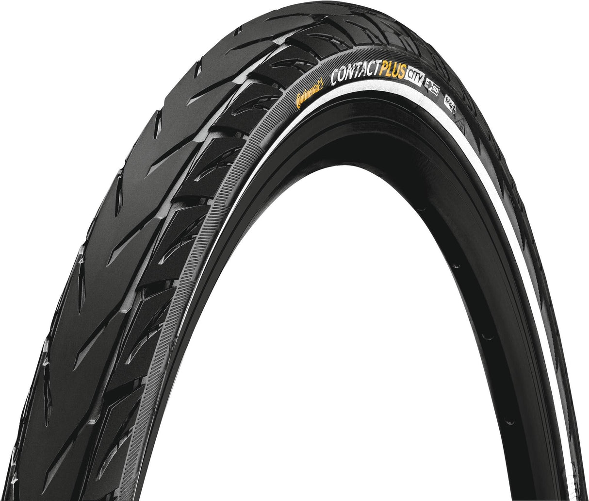 Continental draadband contact plus city 55-584 +r zwart