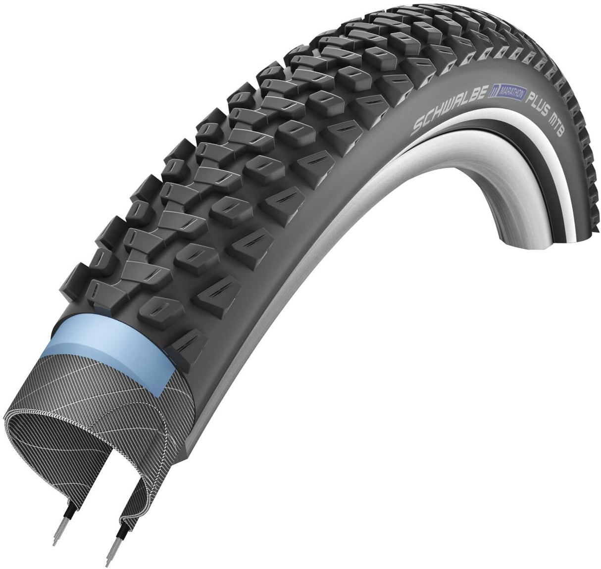 Schwalbe buitenband marathon plus mtb performance line tyre marathon plus mtb perf.line 65-584