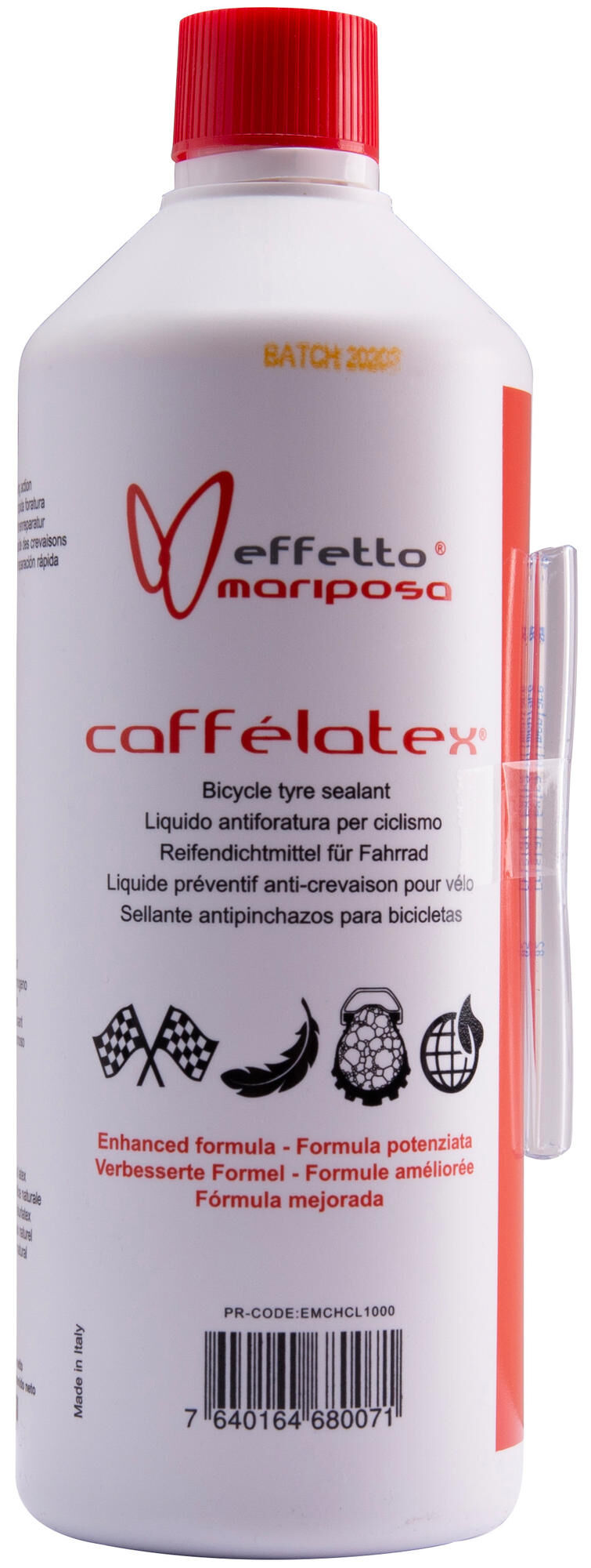 Effetto mariposa bandendichtmiddel caffelatex eff.mariposa tire sealant caffelatex 1l