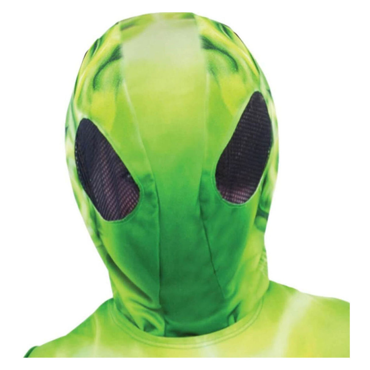 Kinderkostuum alien groen, 4-6 jaar
