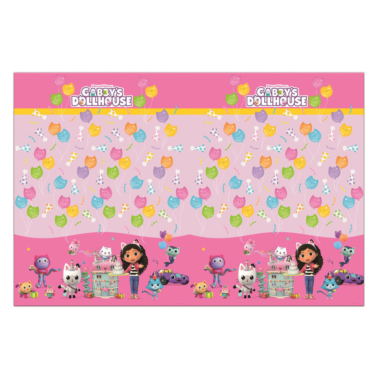 Tafelkleed gabby's poppenhuis, 120x80cm