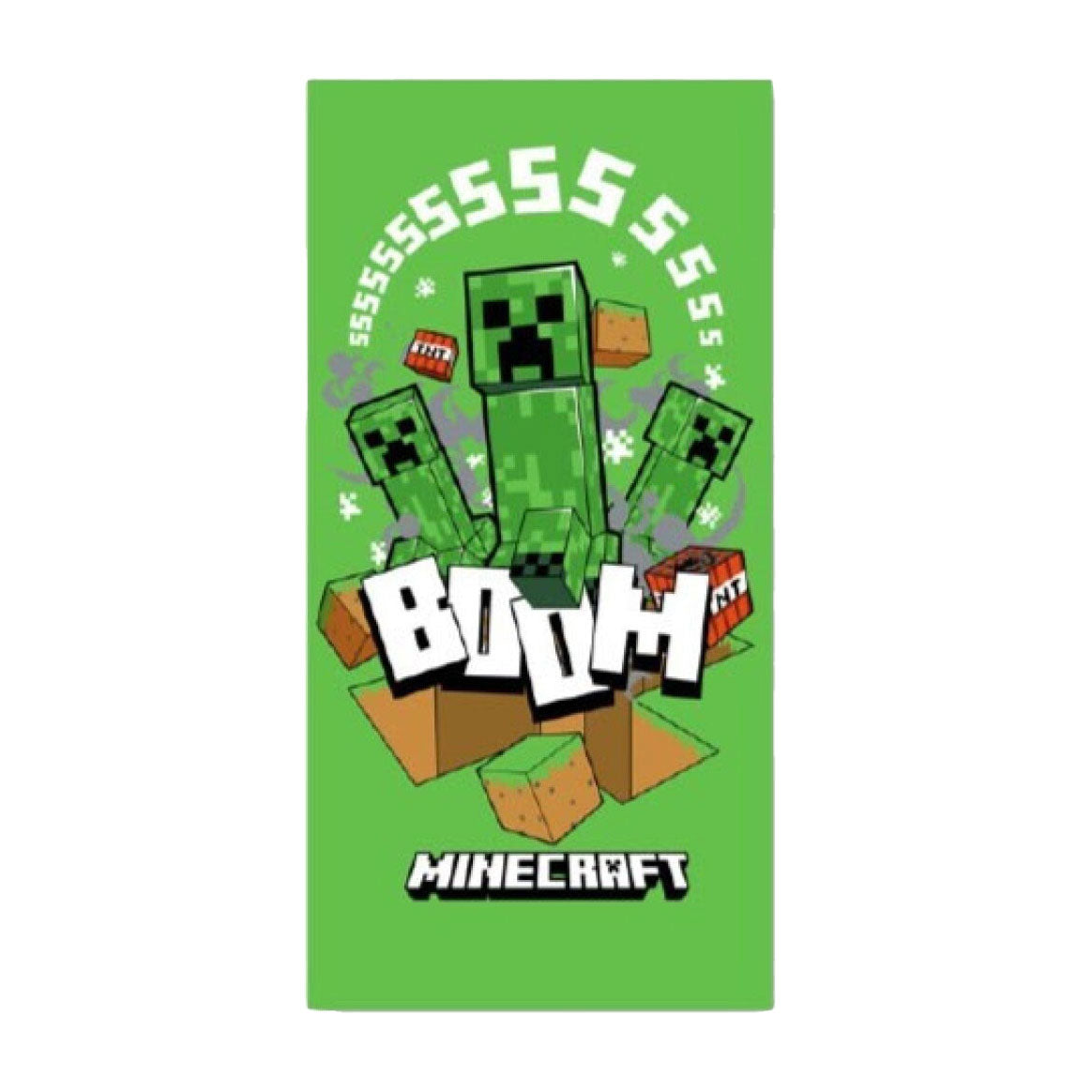 Strandlaken minecraft, 70x140cm
