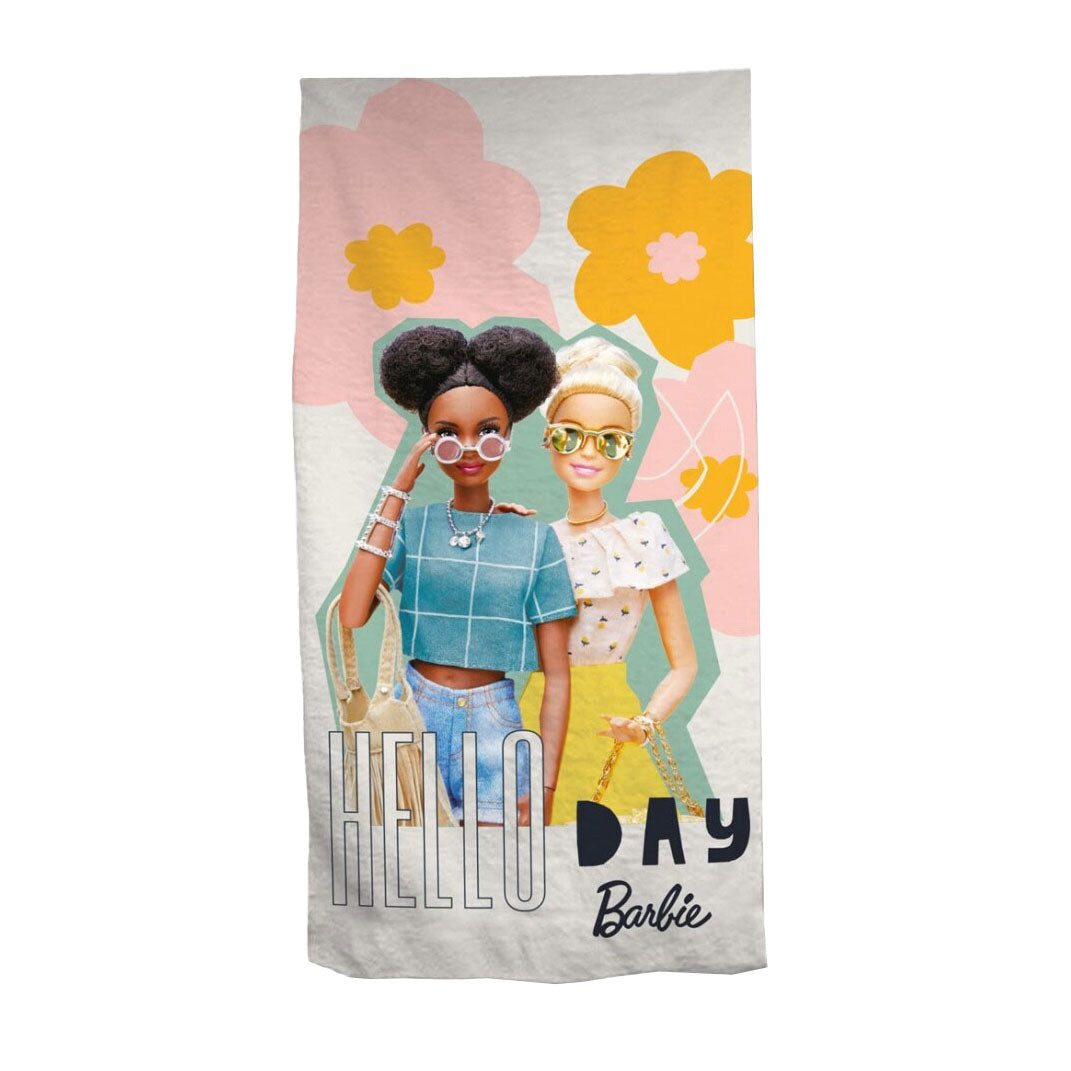 Barbie strandlaken beach, 70x140cm