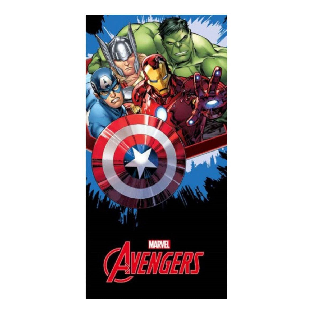 Strandlaken avengers, 70x140cm