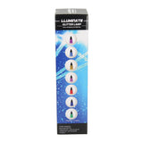 Glitter led lamp kleurveranderend, 34cm
