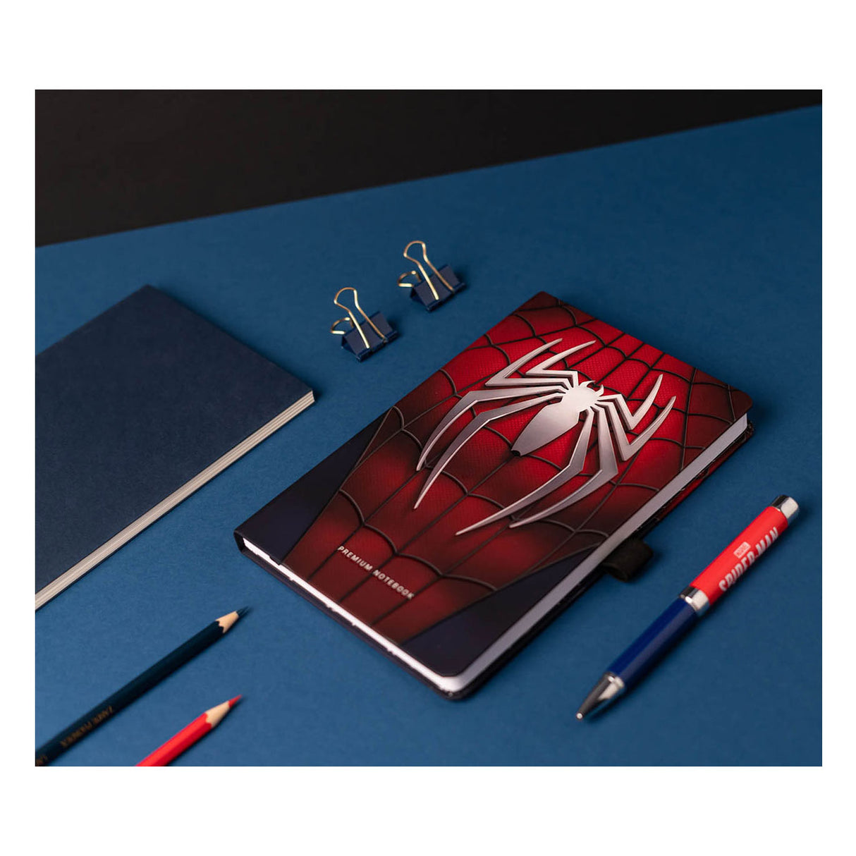 Premium notitieboek a5 spider-man met pen