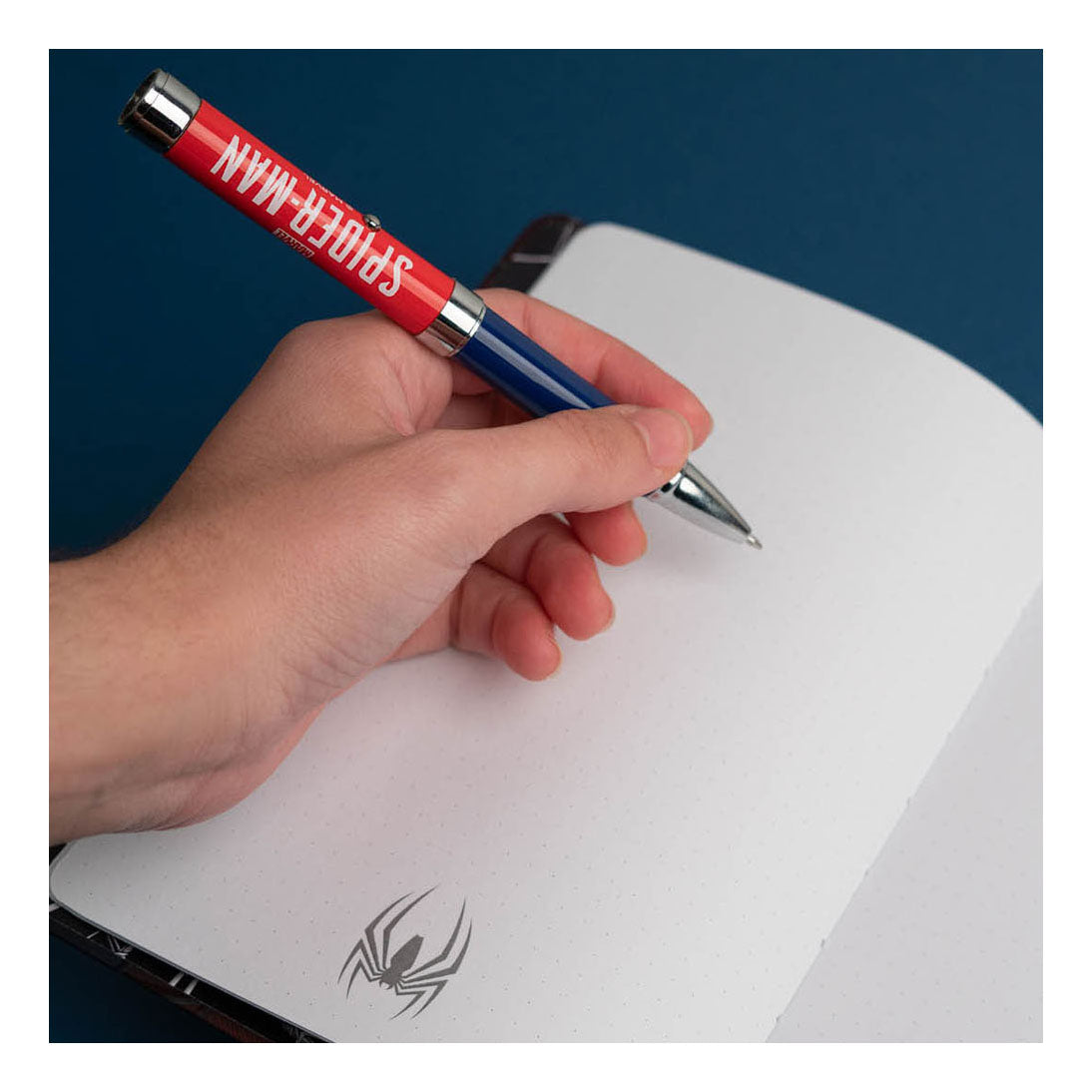 Premium notitieboek a5 spider-man met pen