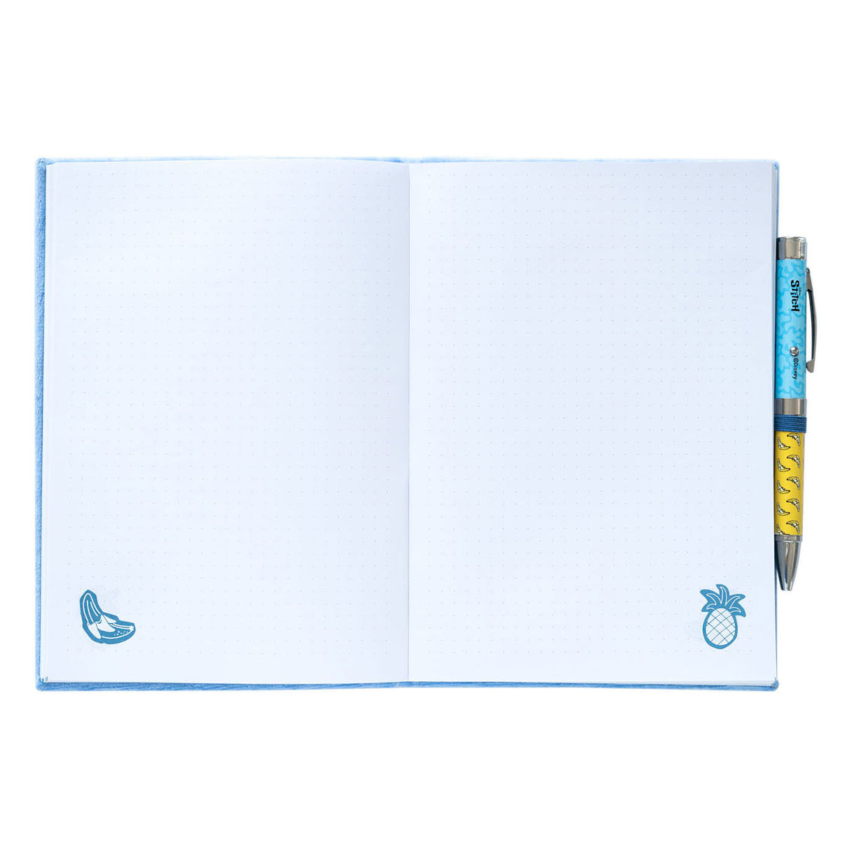 Notiteboek stitch met pen