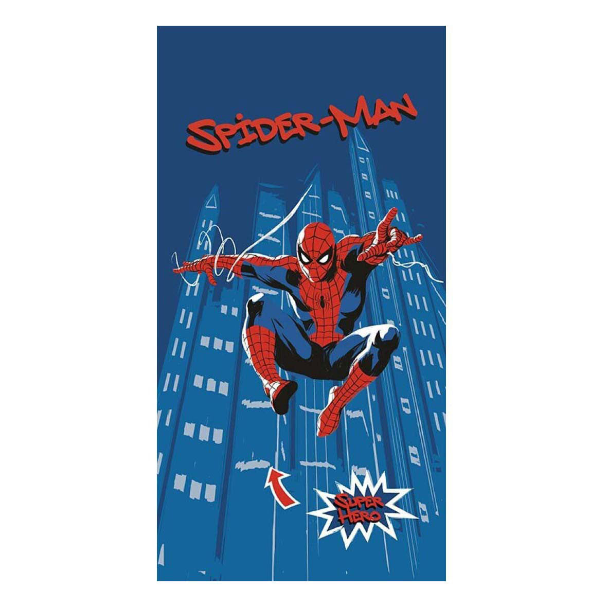 Strandlaken spiderman 70x140cm