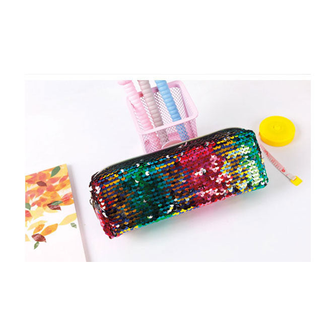 Glitteretui met pailletten