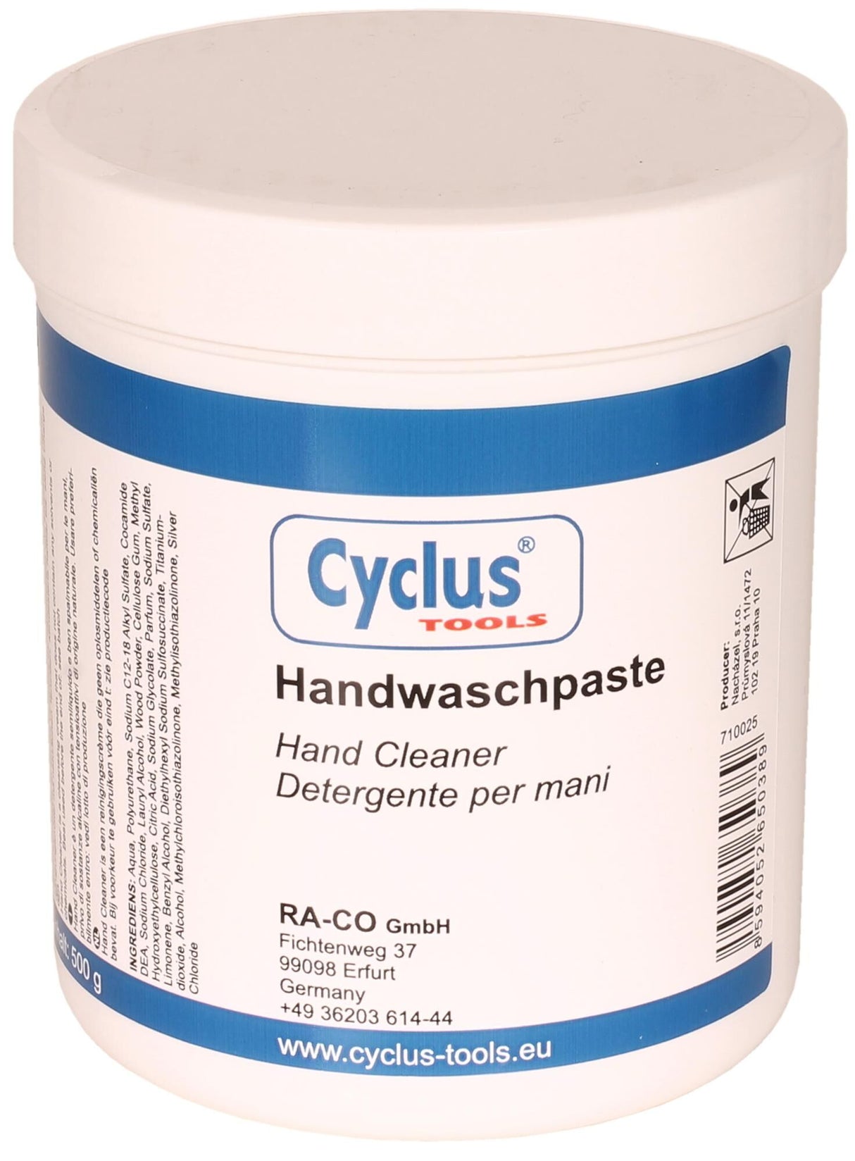 Cycplus Handreinigingspasta Cyclus pot à 500 gram