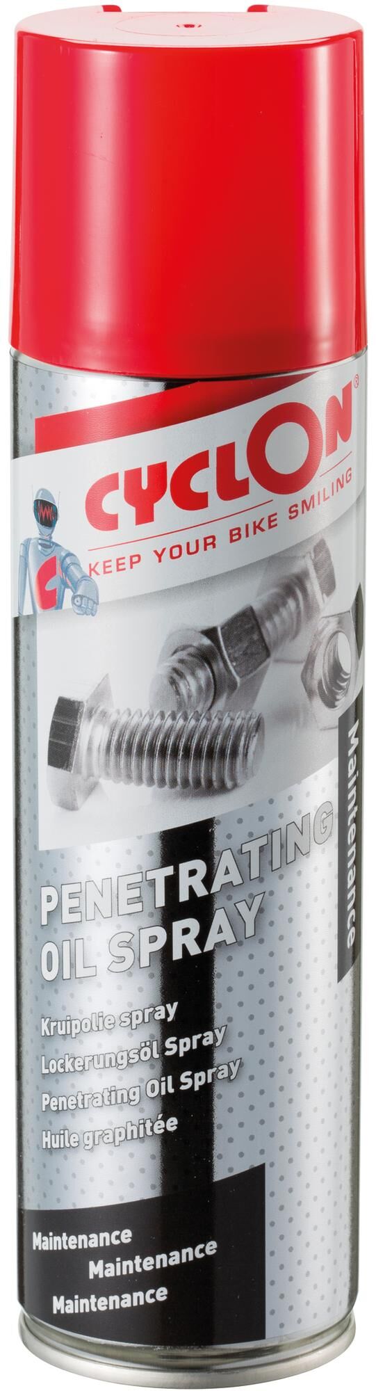 Cyclon kruipolie "penetrating oil" cyclon "penetrating oil spray" 250ml