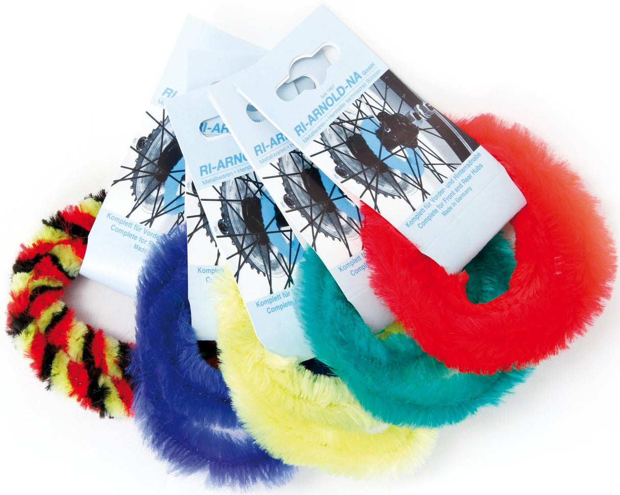 Ri-arnold-na naafpoetsringen hub cleaning ring set sorted by color