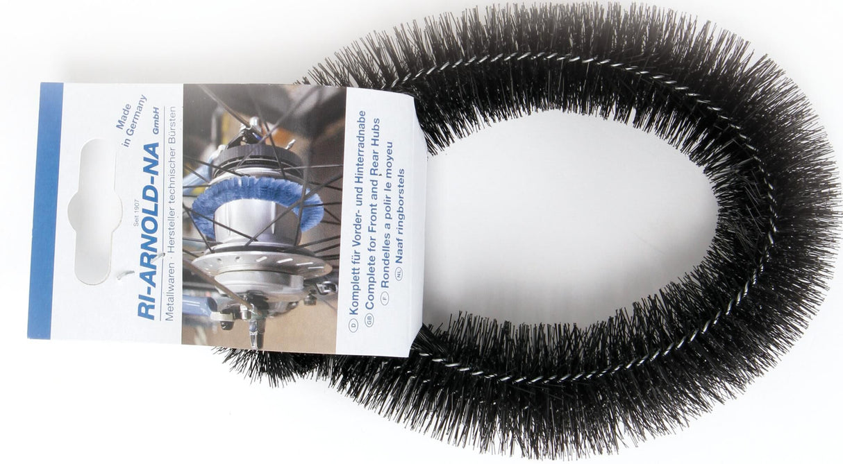 Ri-arnold-na naafpoetsringen hub cleaning ring set bikes black
