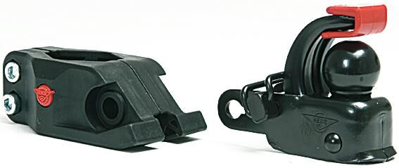 Hebie Aanhangwagn koppeling f1 + zadelpen adapter