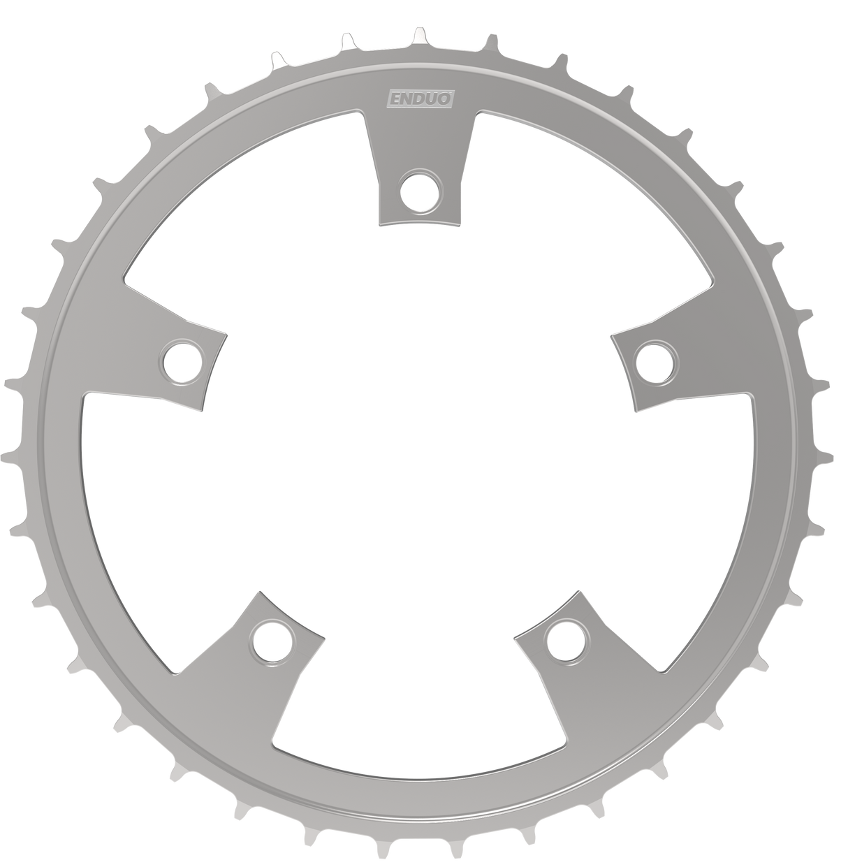 Enduo kettingblad 64t cargo 5-b 130-bcd cl-46.7mm - zilver