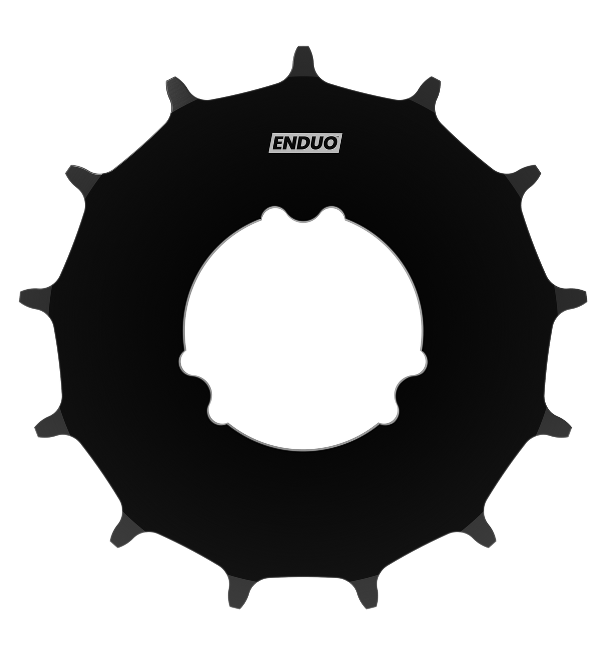 Enduo cargo Tandwiel 26T Enduo Cargo Nexus Alfine zwart