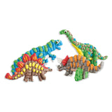 PlayMais Dino Kaarten Versieren, 4st.