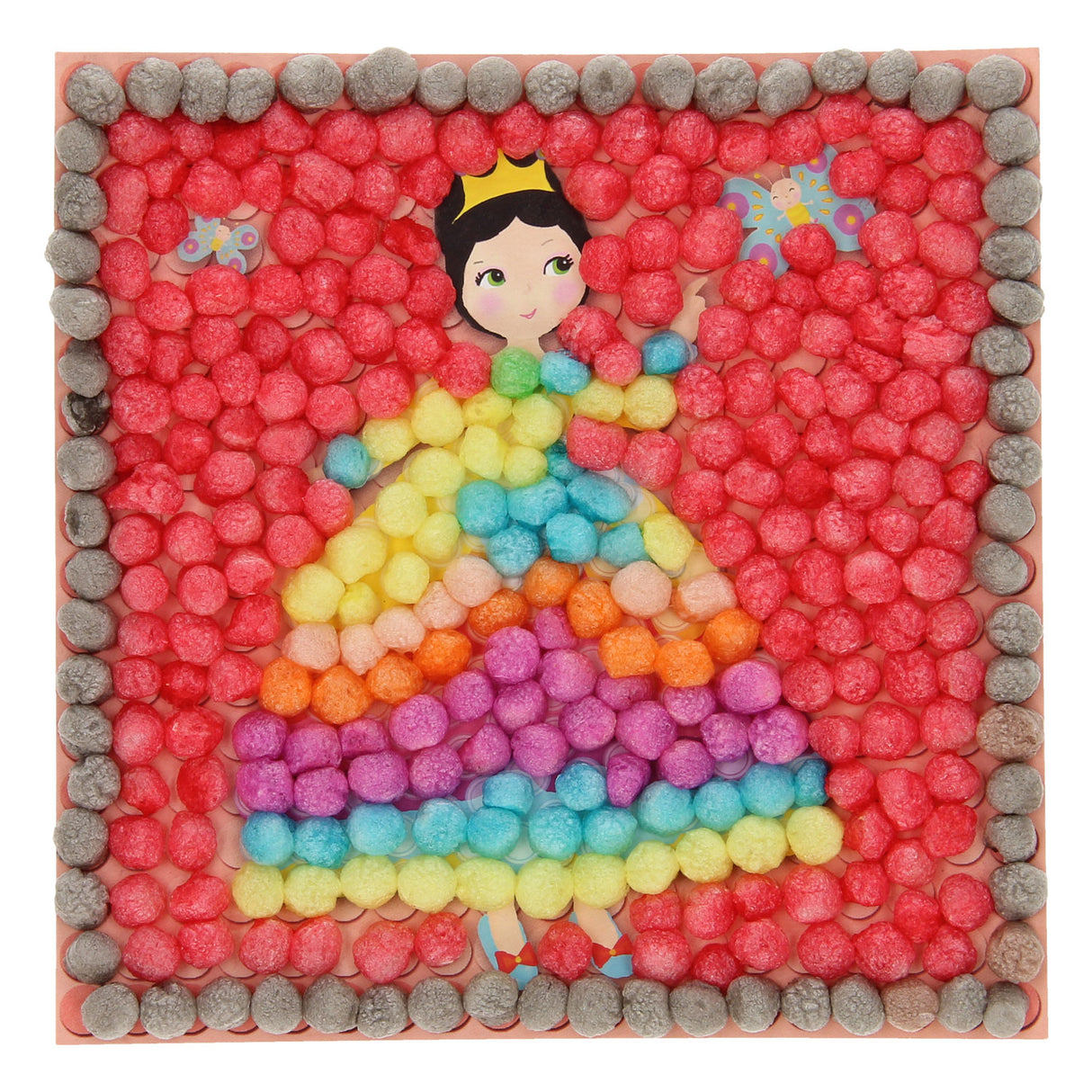 PlayMais Mosaic Kaarten Versieren Prinses