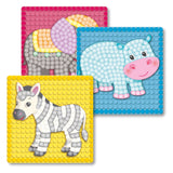 PlayMais Mosaic Kaarten Versieren Dierentuin