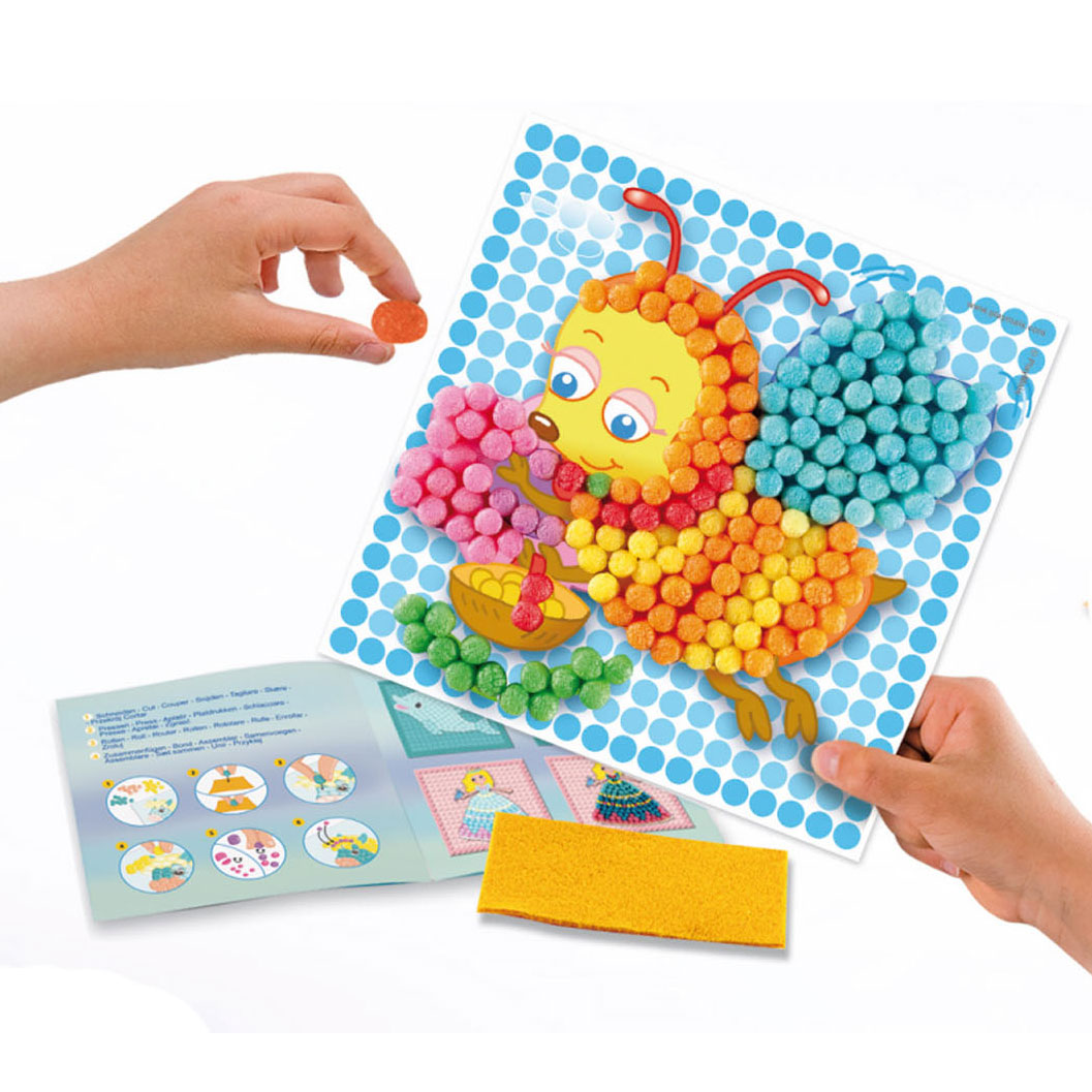 PlayMais Mosaic Kaarten Versieren Insecten