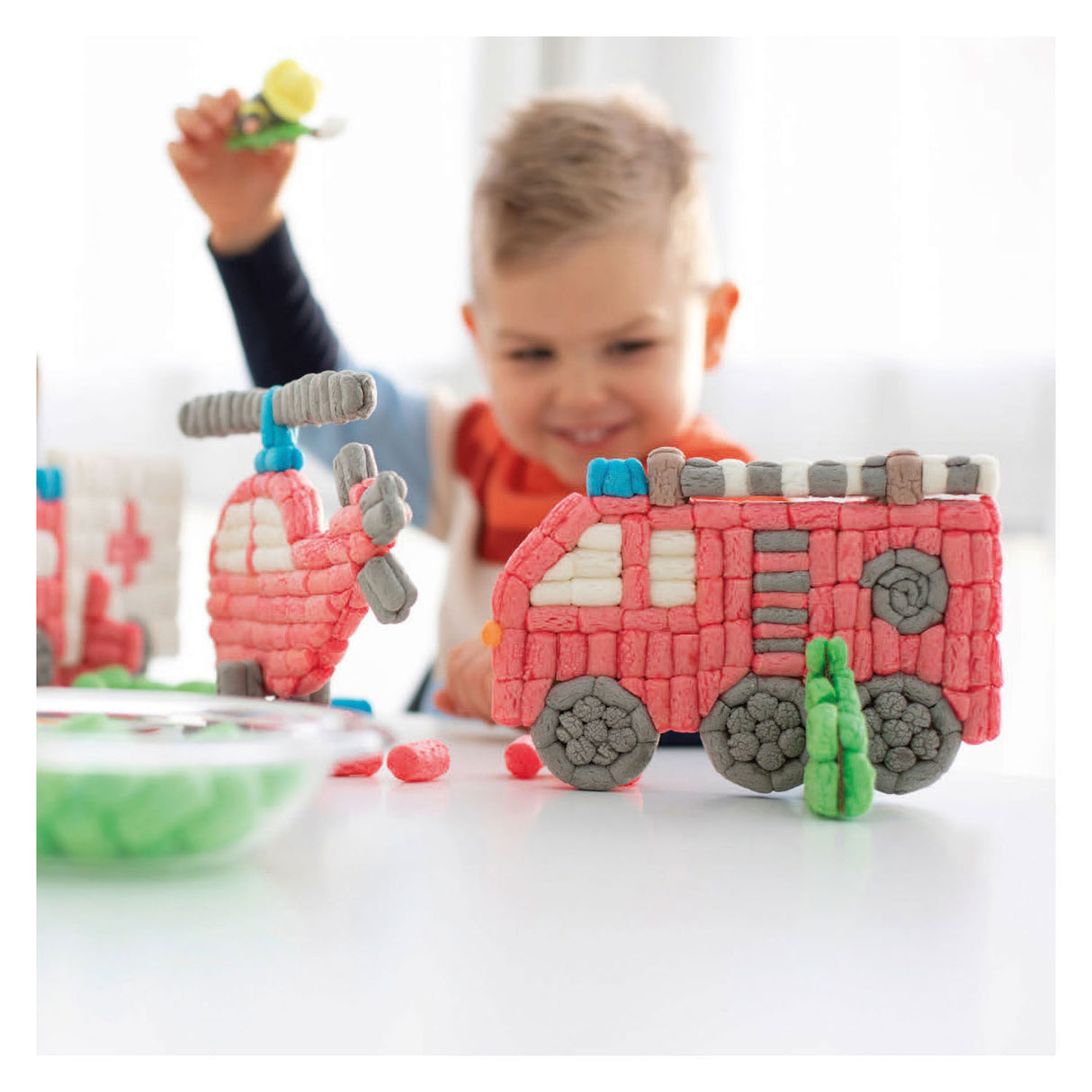 Playmais fun to play brandweerwagen