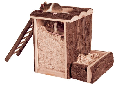 Trixie Natural living speel en graaftoren hamster