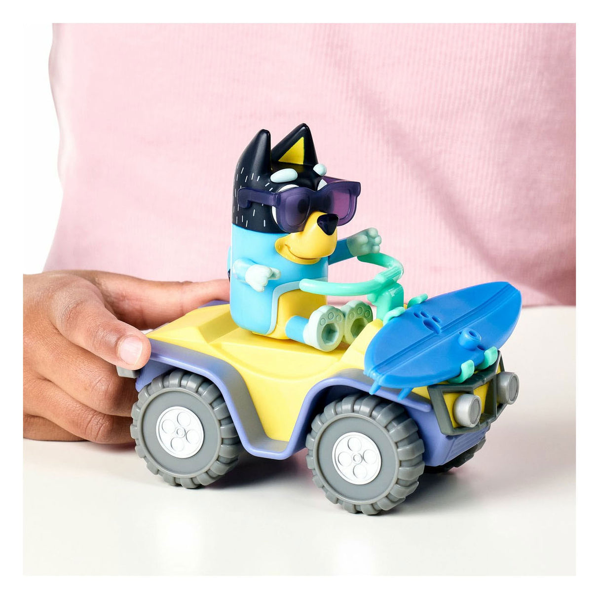 Moose toys bluey beach quad speelfiguur