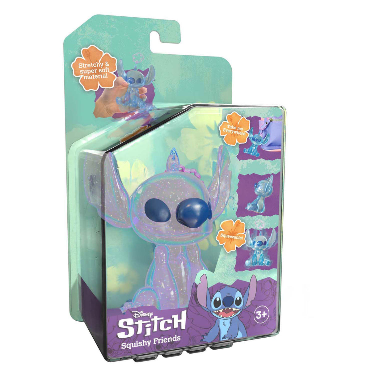 Spectron rubberen knijpfiguur stitch