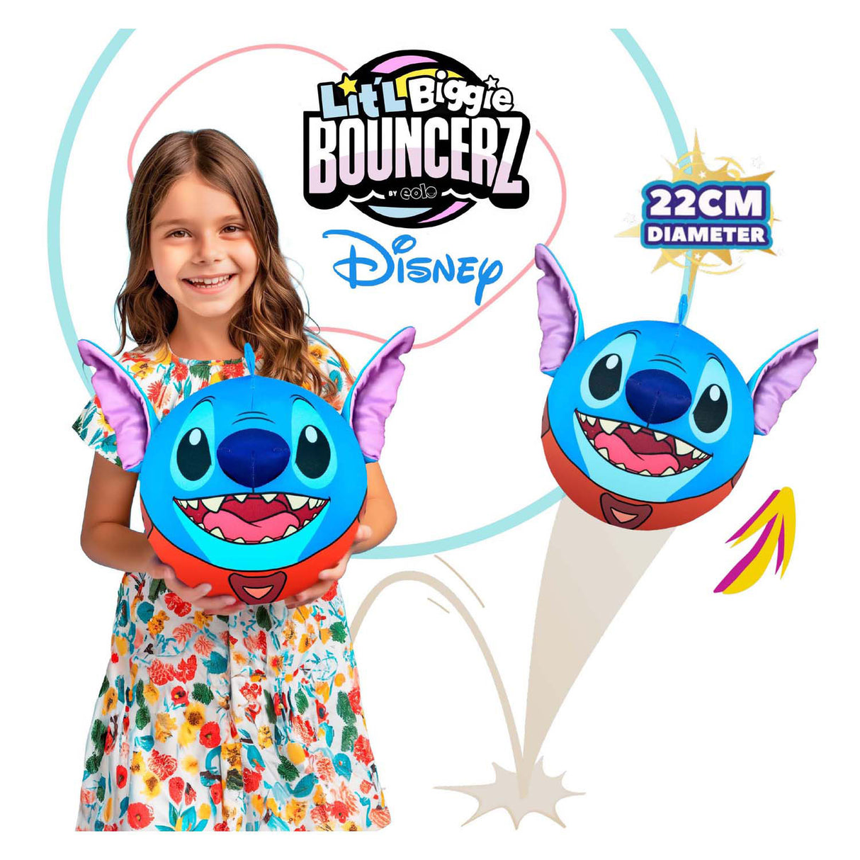 Spectron lit'l biggie bouncerz stitch
