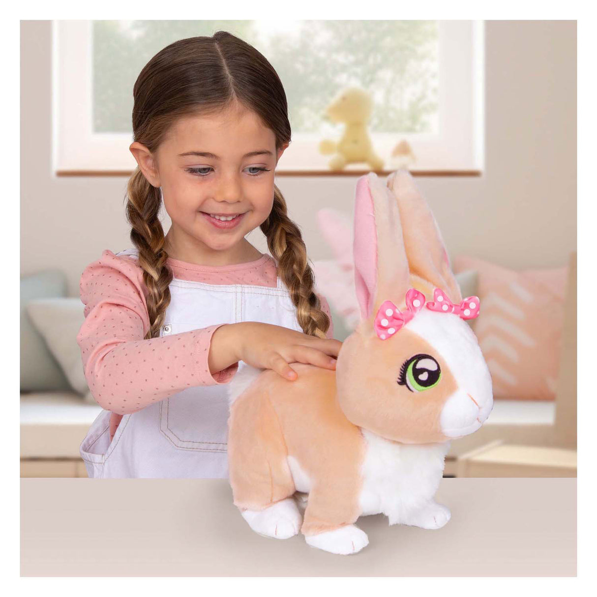 Spectron club petz betsy browny konijn interactieve knuffel