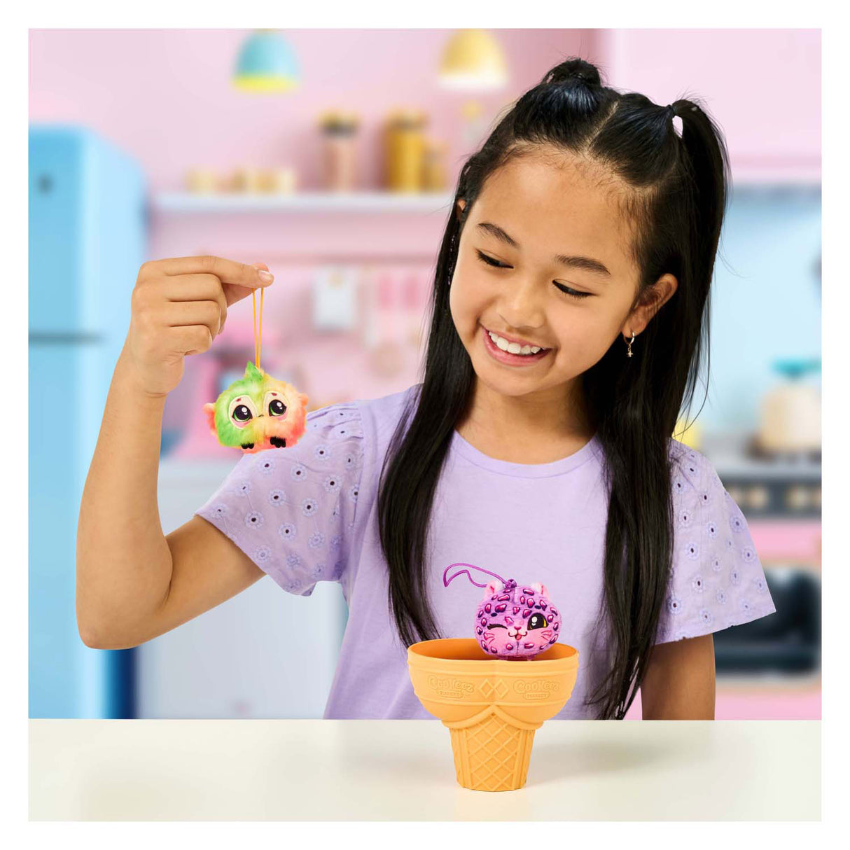 Cookeez makery yum yumz surprise knuffel, 2-pack